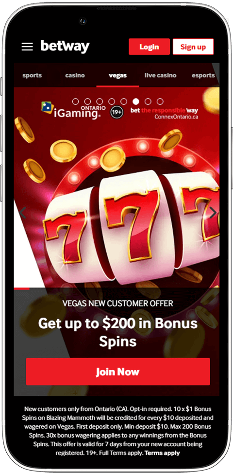 Betway Casino Mobile App