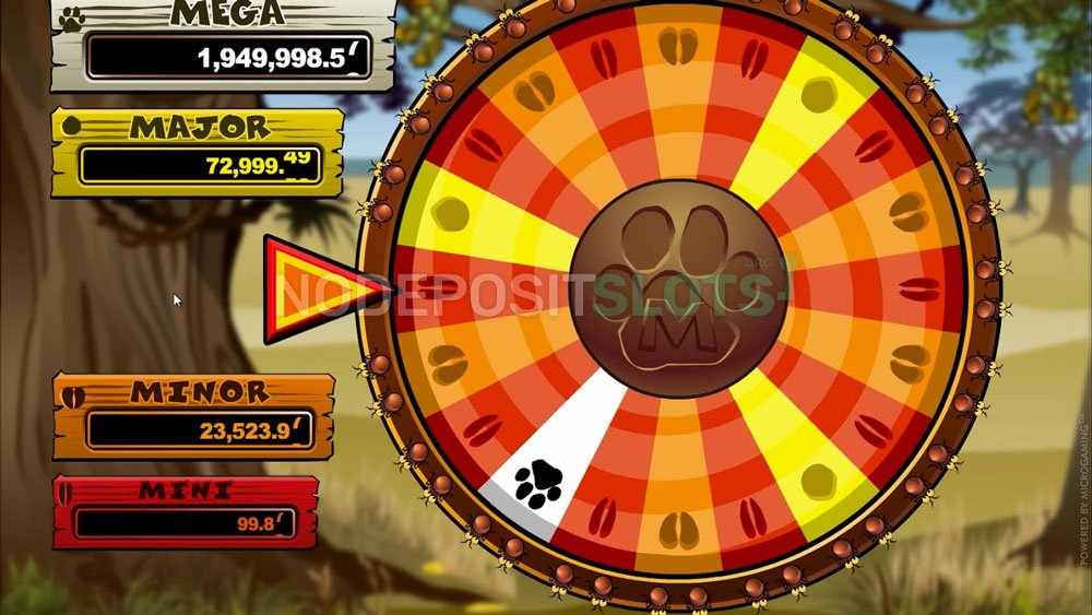 Mega Moolah Wheel