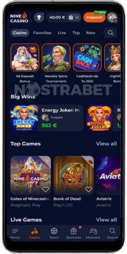 NineCasino App